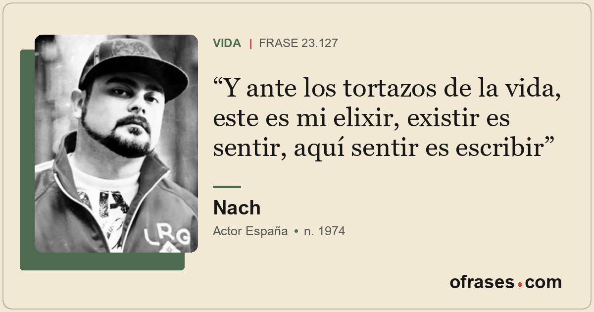 Y ante los tortazos de la vida, este es mi elixir, existir es sentir, aquí senti...