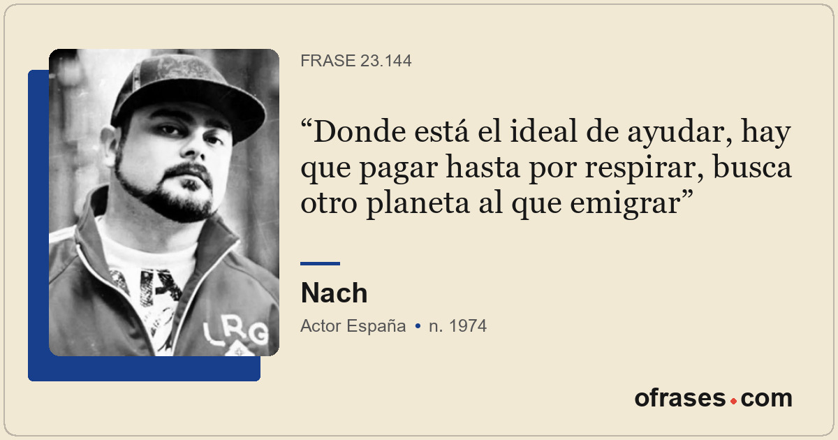 Donde está el ideal de ayudar, hay que pagar hasta por respirar, busca otro plan...