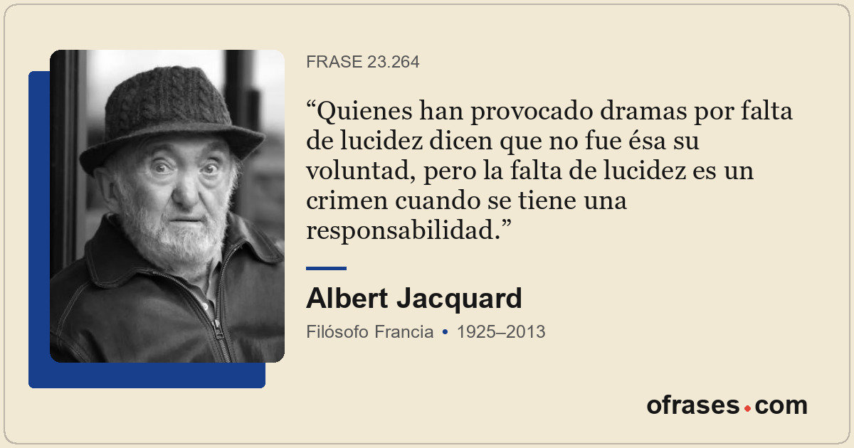 Quienes han provocado dramas por falta de lucidez dicen que no fue ésa su volunt...