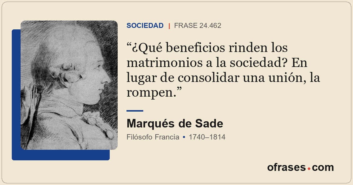 ¿Qué beneficios rinden los matrimonios a la sociedad? En lugar de consolidar una...