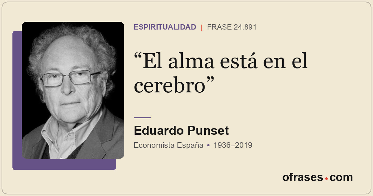 El alma está en el cerebro