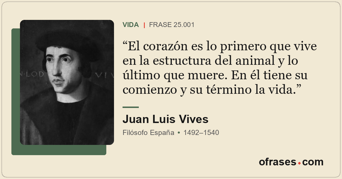 El corazón es lo primero que vive en la estructura del animal y lo último que mu...