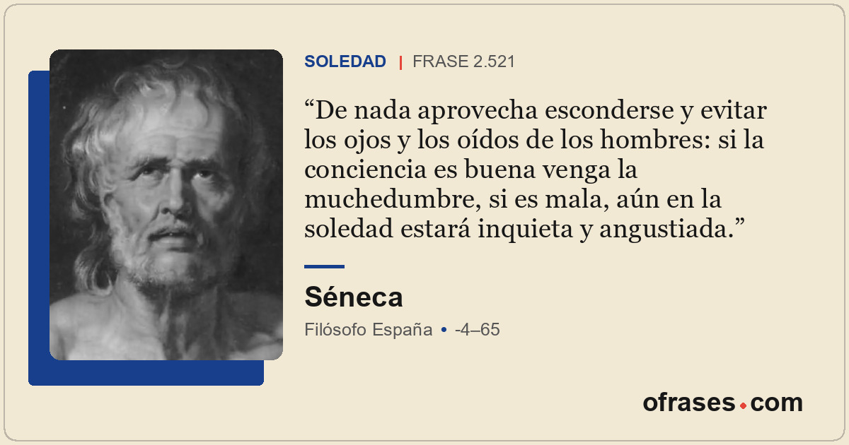 De nada aprovecha esconderse y evitar los ojos y los oídos de los hombres: si la...