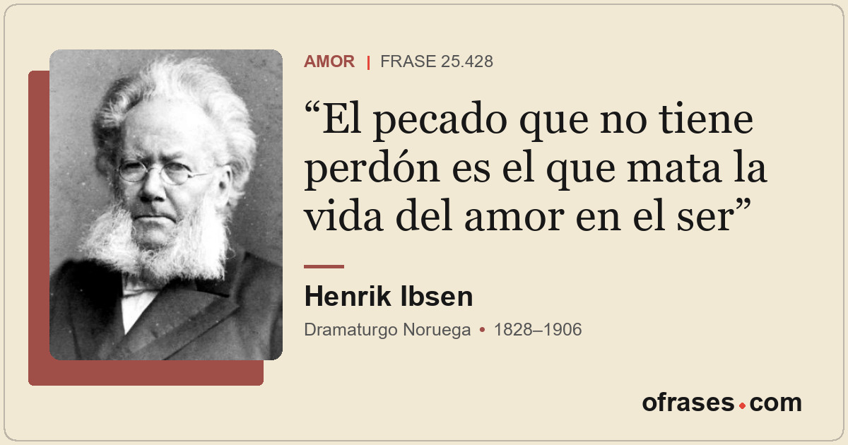 El pecado que no tiene perdón es el que mata la vida del amor en el ser