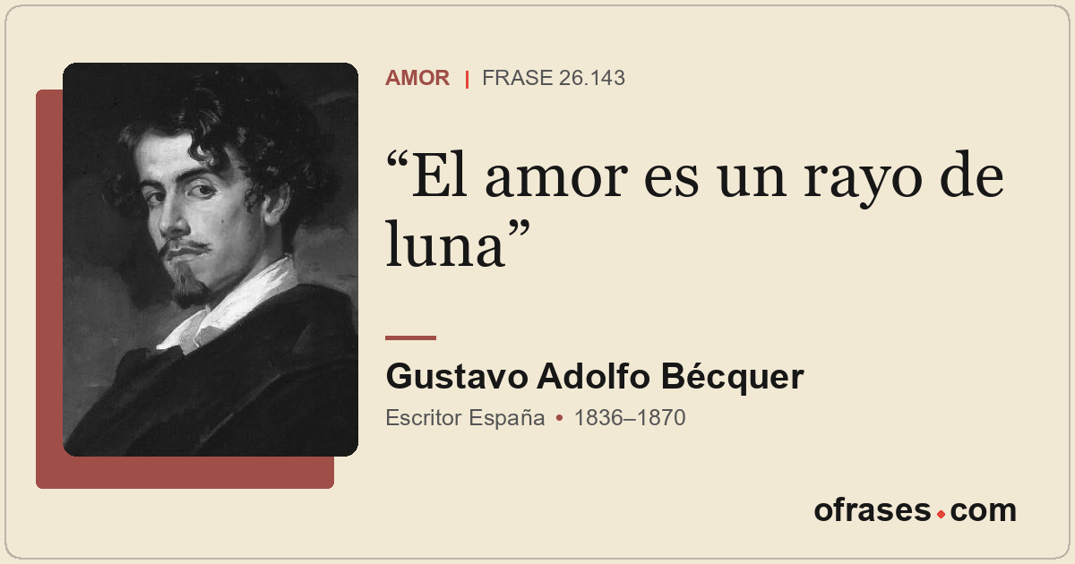 El amor es un rayo de luna