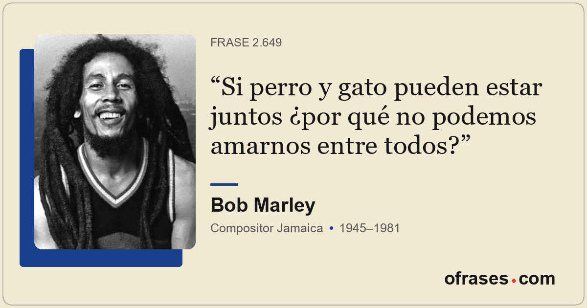 Si perro y gato pueden estar juntos ¿por qué no podemos amarnos entre todos?