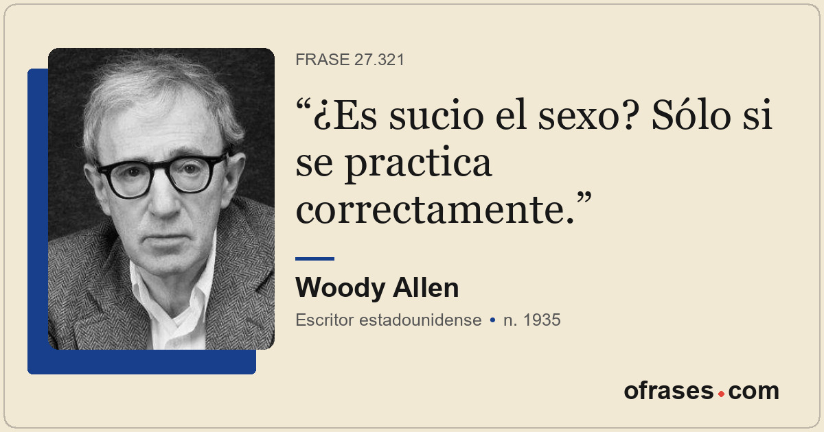 ¿Es sucio el sexo? Sólo si se practica correctamente.
