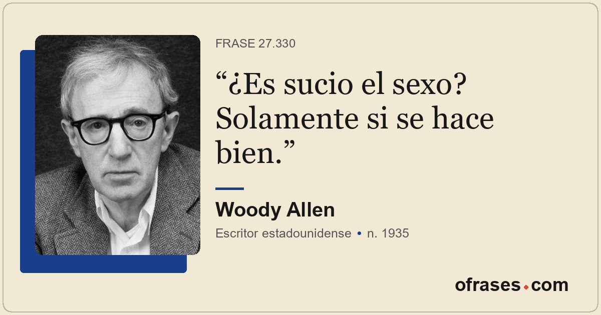 ¿Es sucio el sexo? Solamente si se hace bien.