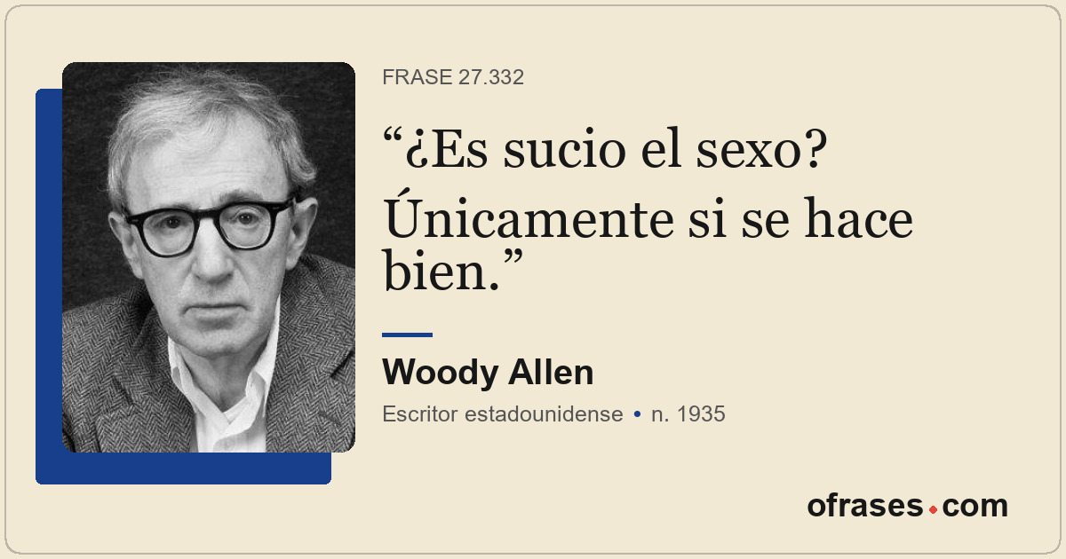 ¿Es sucio el sexo? Únicamente si se hace bien.