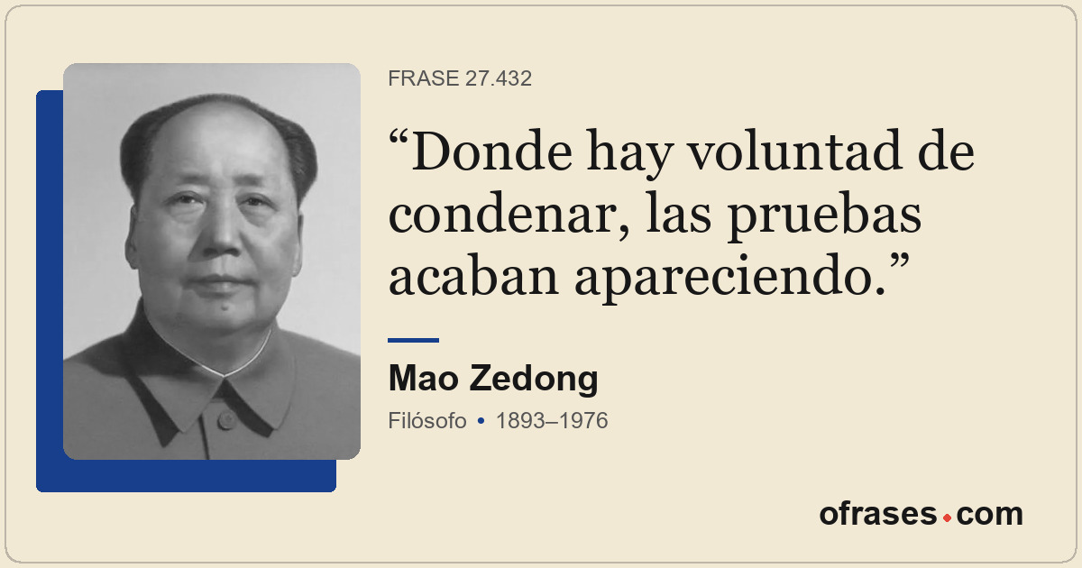 Donde hay voluntad de condenar, las pruebas acaban apareciendo.