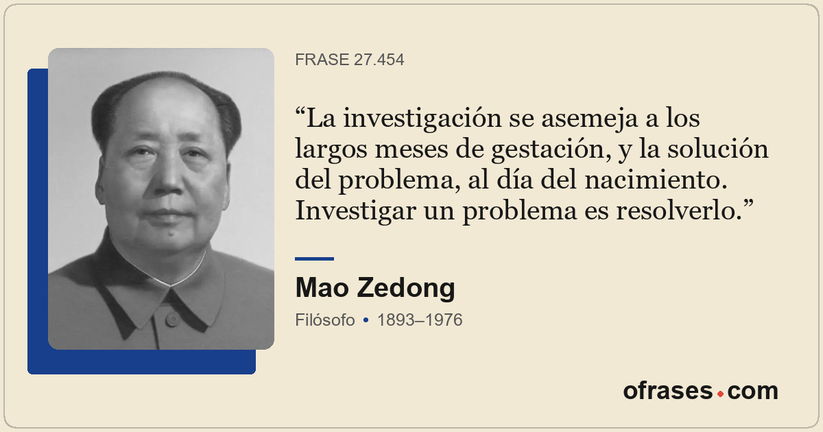 La investigación se asemeja a los largos meses de gestación, y la solución del p...