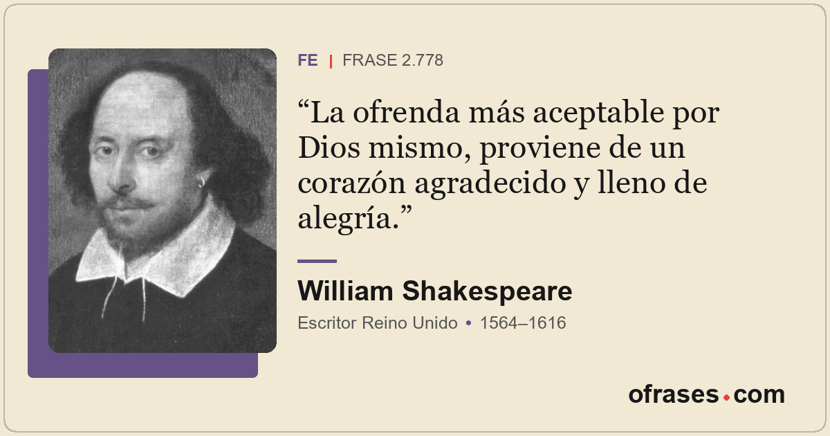 La ofrenda más aceptable por Dios mismo, proviene de un corazón agradecido y lle...