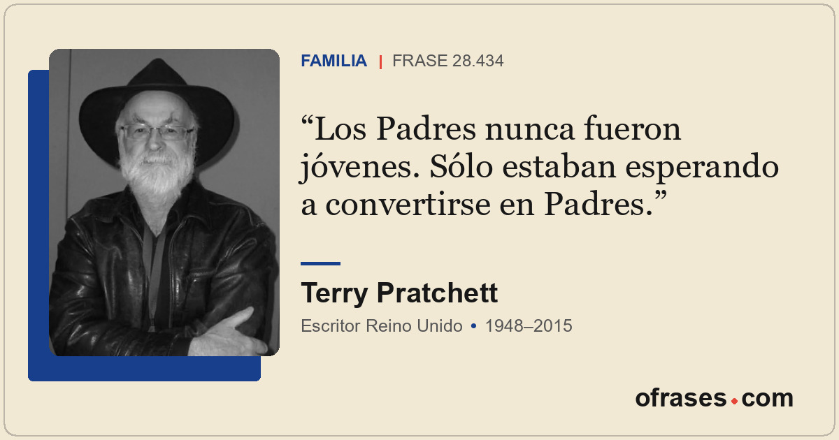 Los Padres nunca fueron jóvenes. Sólo estaban esperando a convertirse en Padres.