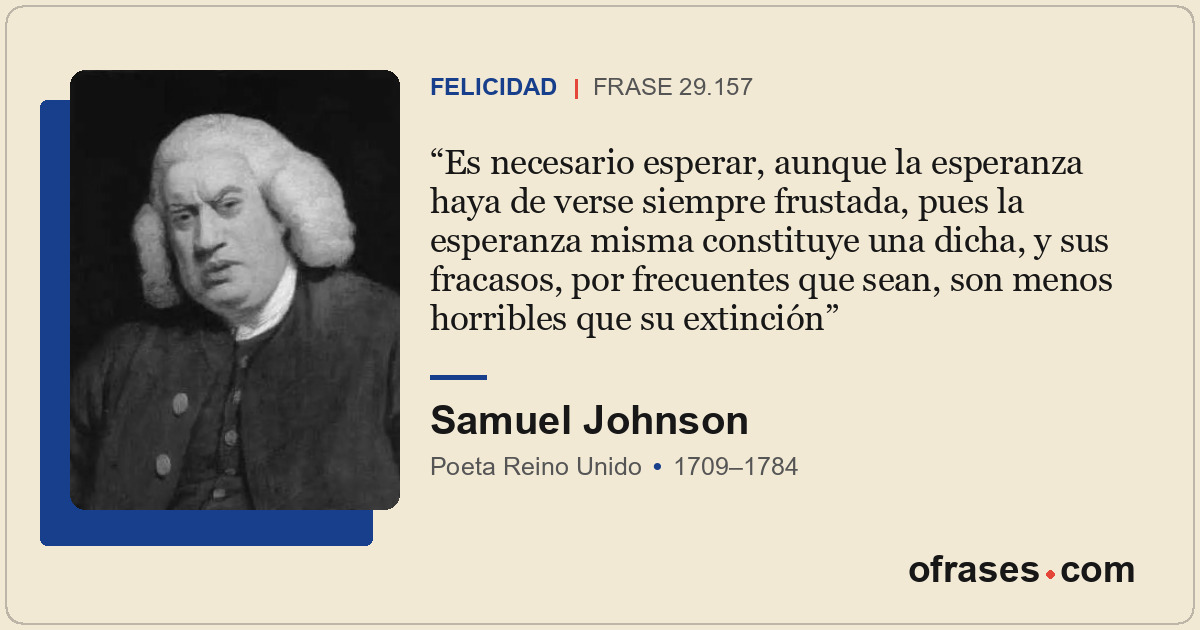 Es necesario esperar, aunque la esperanza haya de verse siempre frustada, pues l...