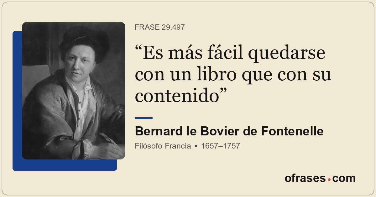 Es más fácil quedarse con un libro que con su contenido