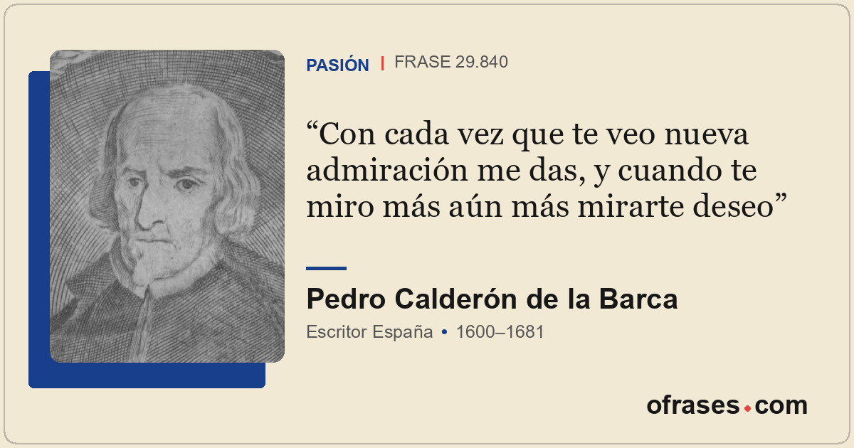 Con cada vez que te veo nueva admiración me das, y cuando te miro más aún más mi...