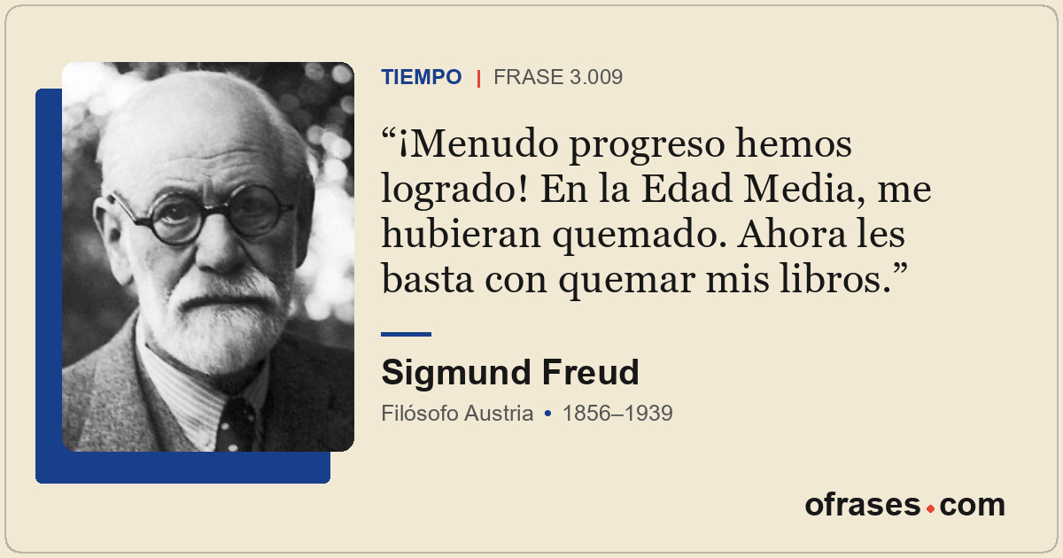 ¡Menudo progreso hemos logrado! En la Edad Media, me hubieran quemado. Ahora les...