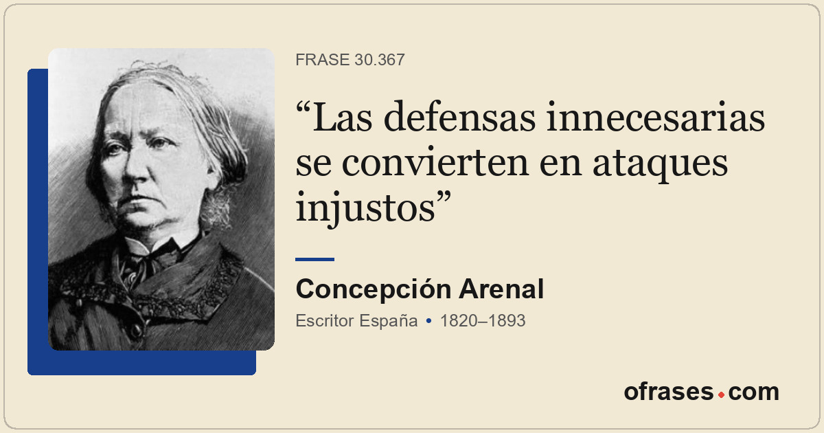 Las defensas innecesarias se convierten en ataques injustos