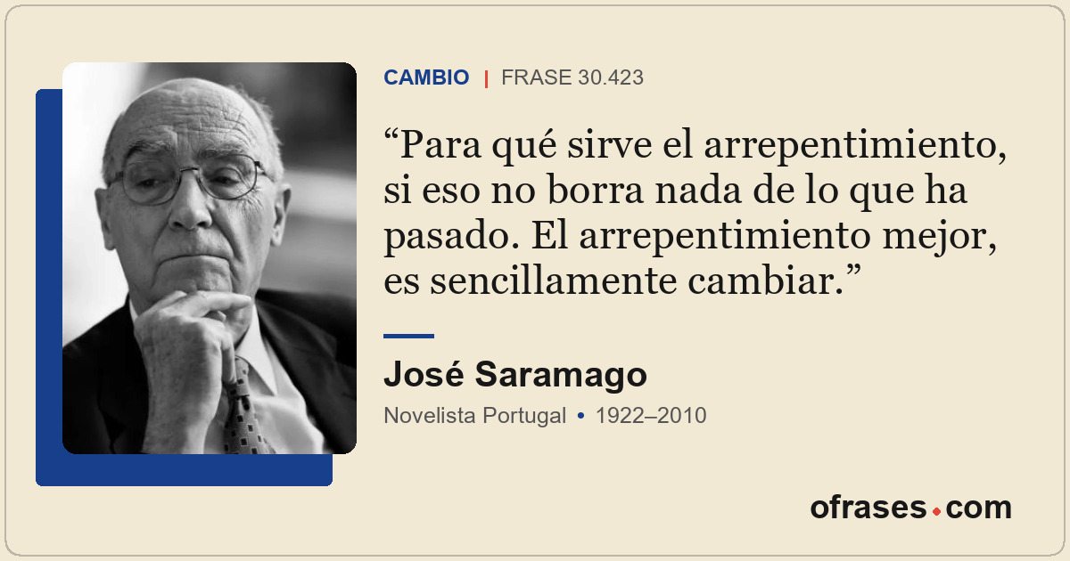 Para qué sirve el arrepentimiento, si eso no borra nada de lo que ha pasado. El...