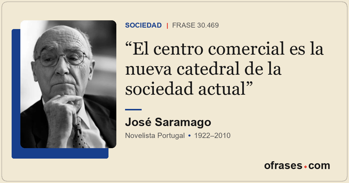 El centro comercial es la nueva catedral de la sociedad actual