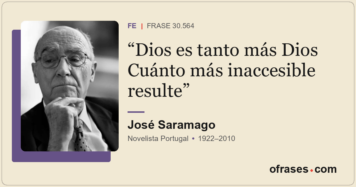 Dios es tanto más Dios Cuánto más inaccesible resulte