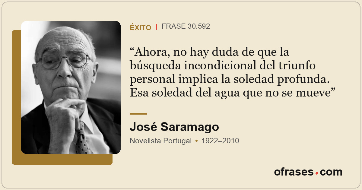 Ahora, no hay duda de que la búsqueda incondicional del triunfo personal implica...