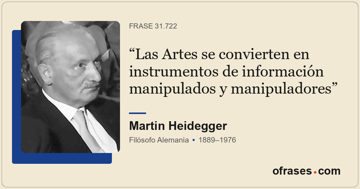 Las Artes se convierten en instrumentos de información manipulados y manipulador...