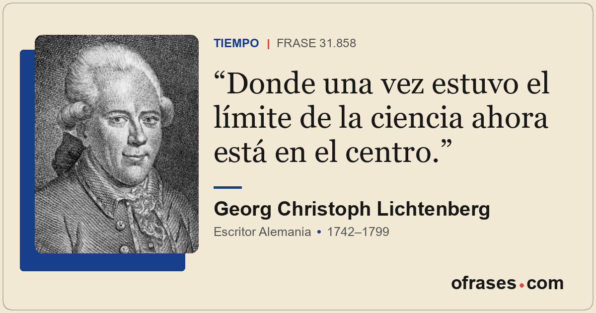Donde una vez estuvo el límite de la ciencia ahora está en el centro.