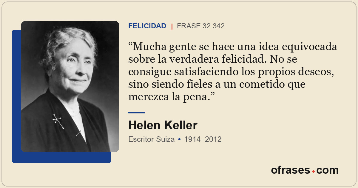Mucha gente se hace una idea equivocada sobre la verdadera felicidad. No se cons...