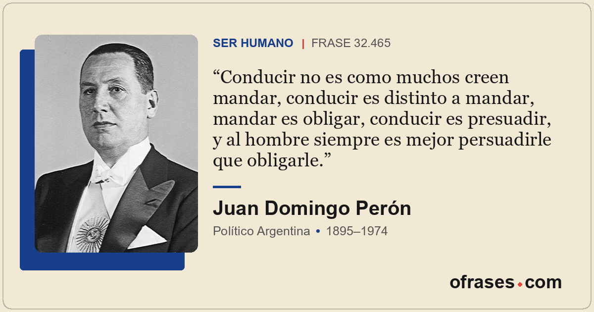 Conducir no es como muchos creen mandar, conducir es distinto a mandar, mandar e...