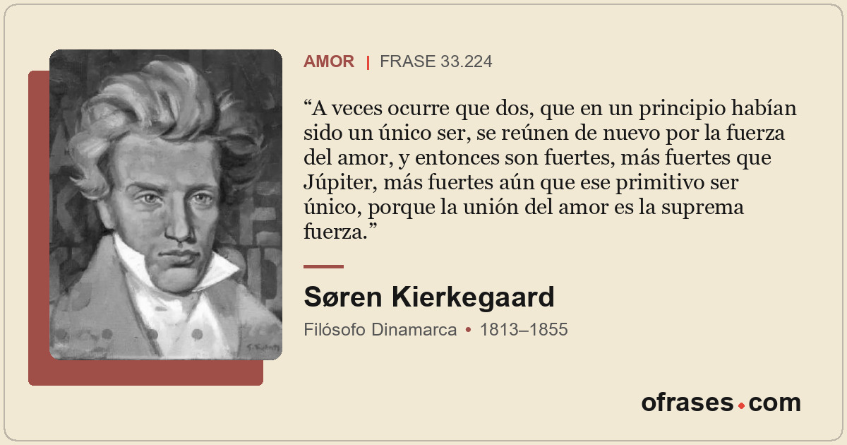A veces ocurre que dos, que en un principio habían sido un único ser, se reúnen...