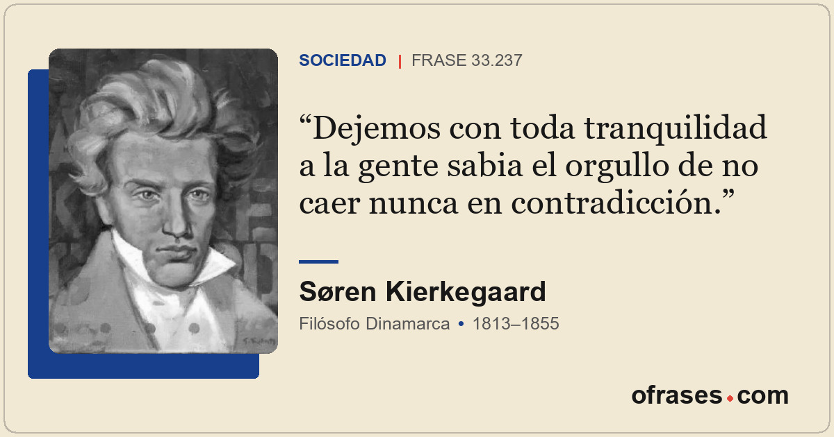Dejemos con toda tranquilidad a la gente sabia el orgullo de no caer nunca en co...
