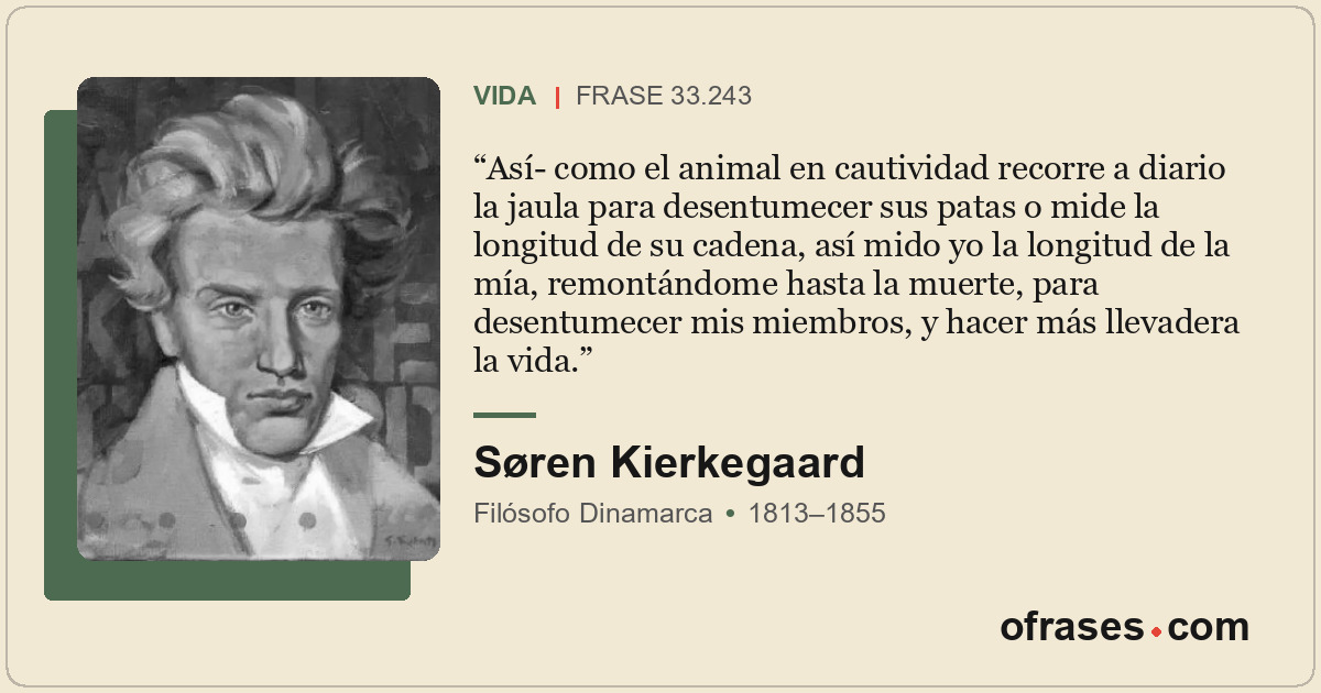 Así­ como el animal en cautividad recorre a diario la jaula para desentumecer su...