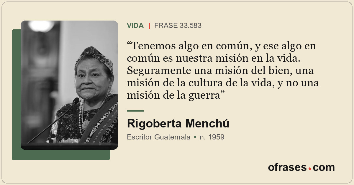 Tenemos algo en común, y ese algo en común es nuestra misión en la vida. Seguram...