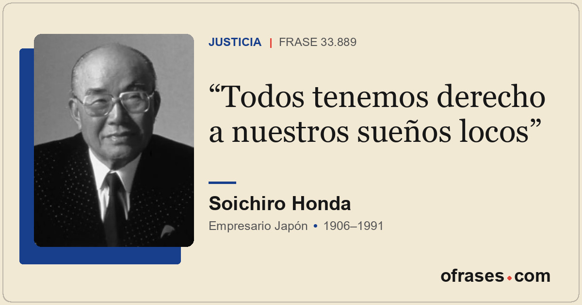 Todos tenemos derecho a nuestros sueños locos
