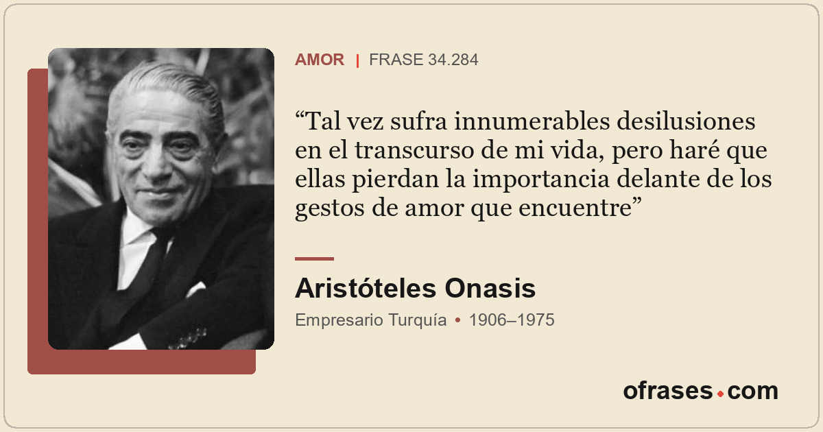 Tal vez sufra innumerables desilusiones en el transcurso de mi vida, pero haré q...