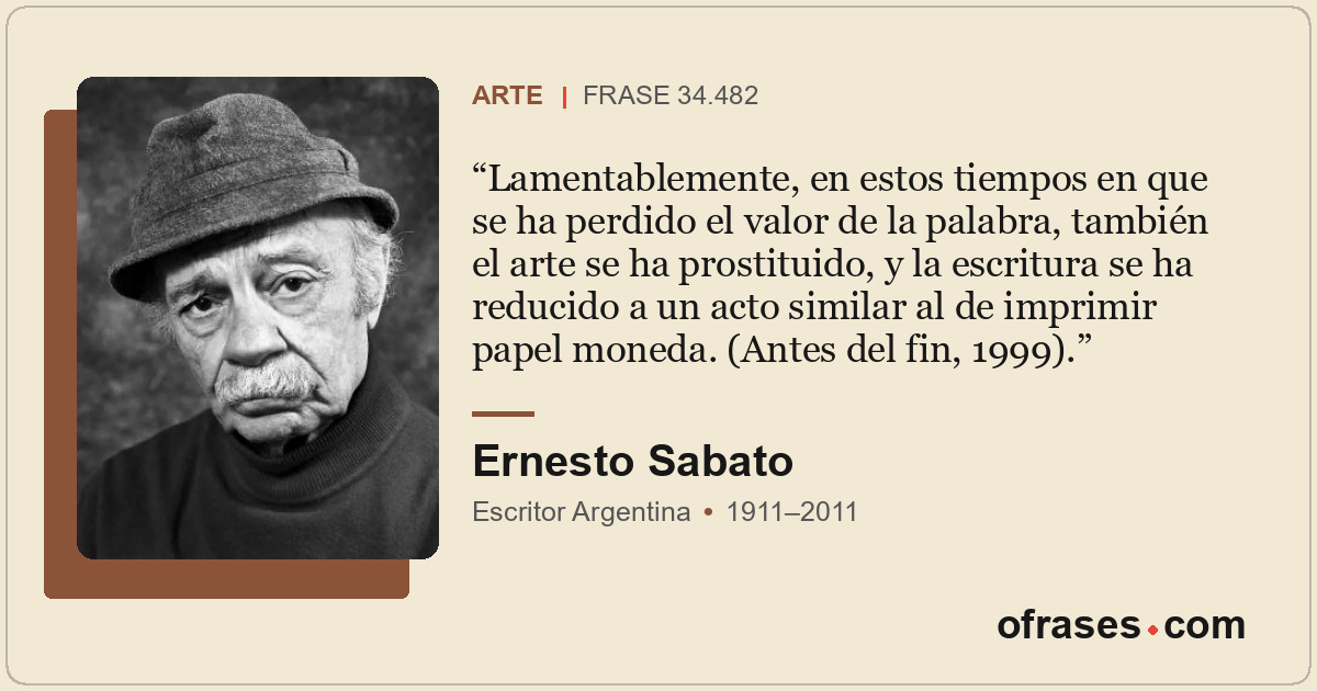 Lamentablemente, en estos tiempos en que se ha perdido el valor de la palabra, t...