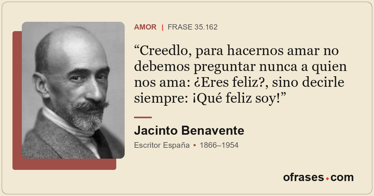 Creedlo, para hacernos amar no debemos preguntar nunca a quien nos ama: ¿Eres fe...