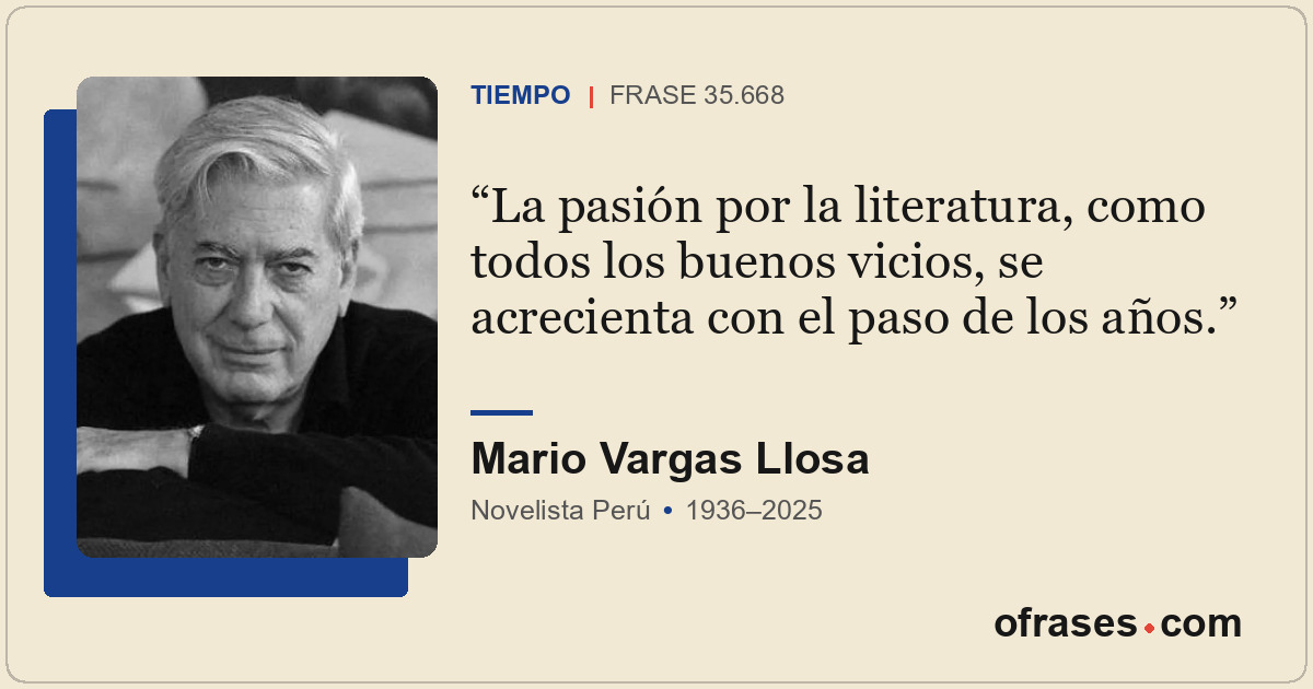 La pasión por la literatura, como todos los buenos vicios, se acrecienta con el...