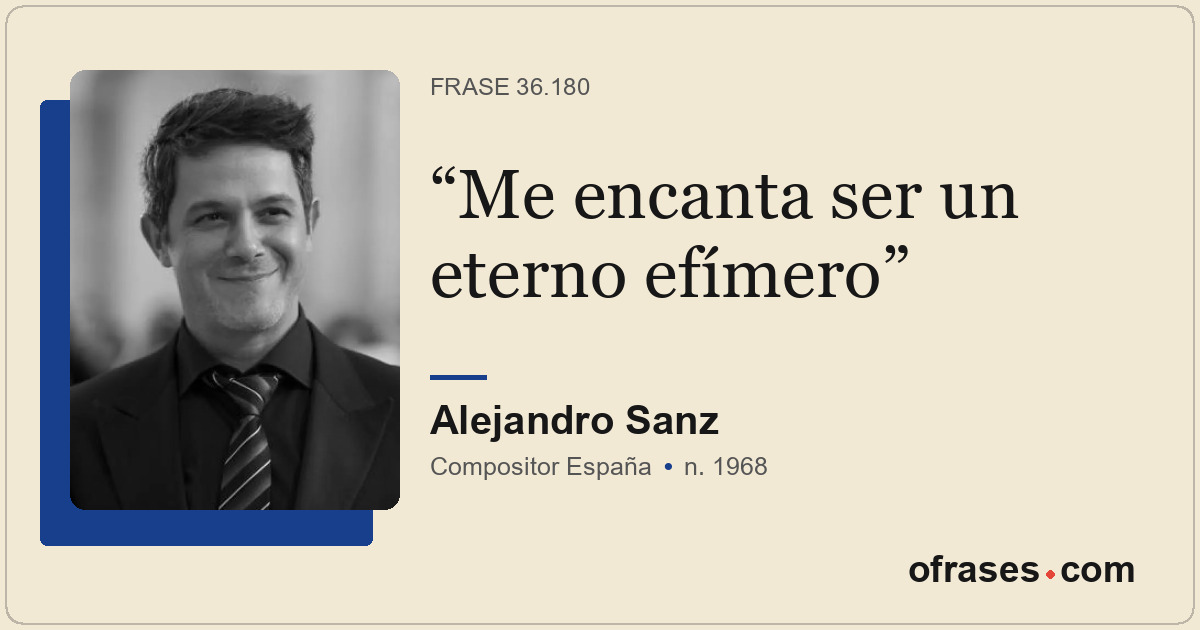Me encanta ser un eterno efímero