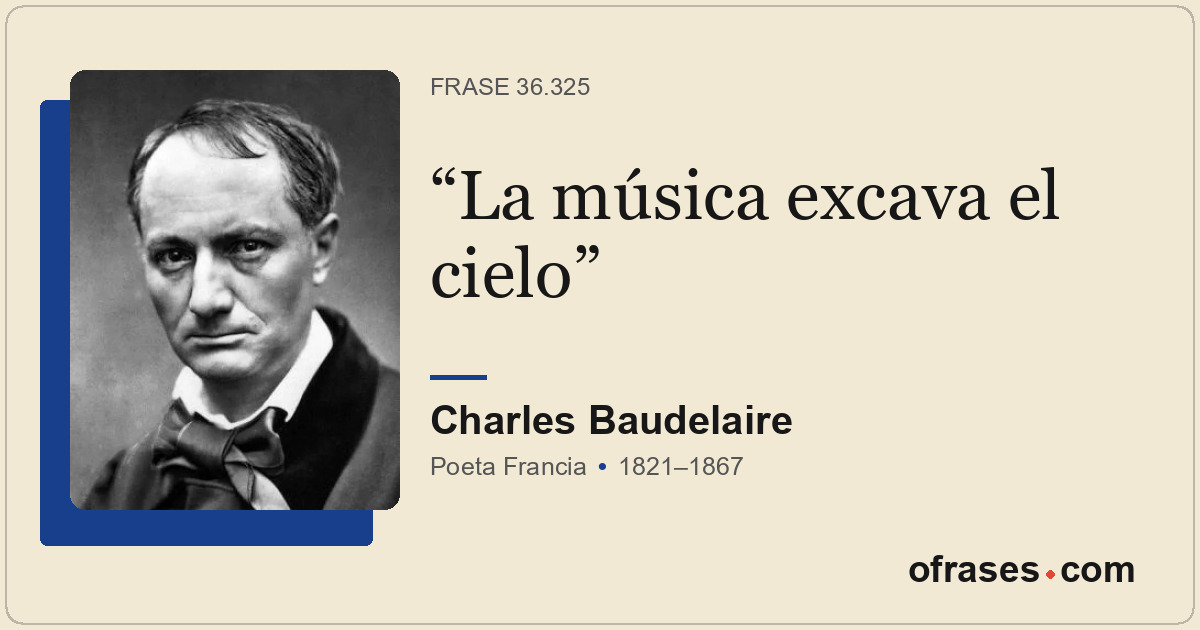 La música excava el cielo