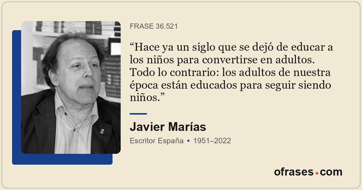 Hace ya un siglo que se dejó de educar a los niños para convertirse en adultos....
