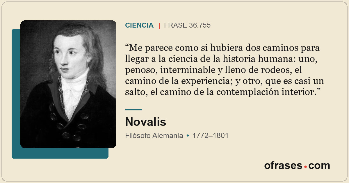 Me parece como si hubiera dos caminos para llegar a la ciencia de la historia hu...