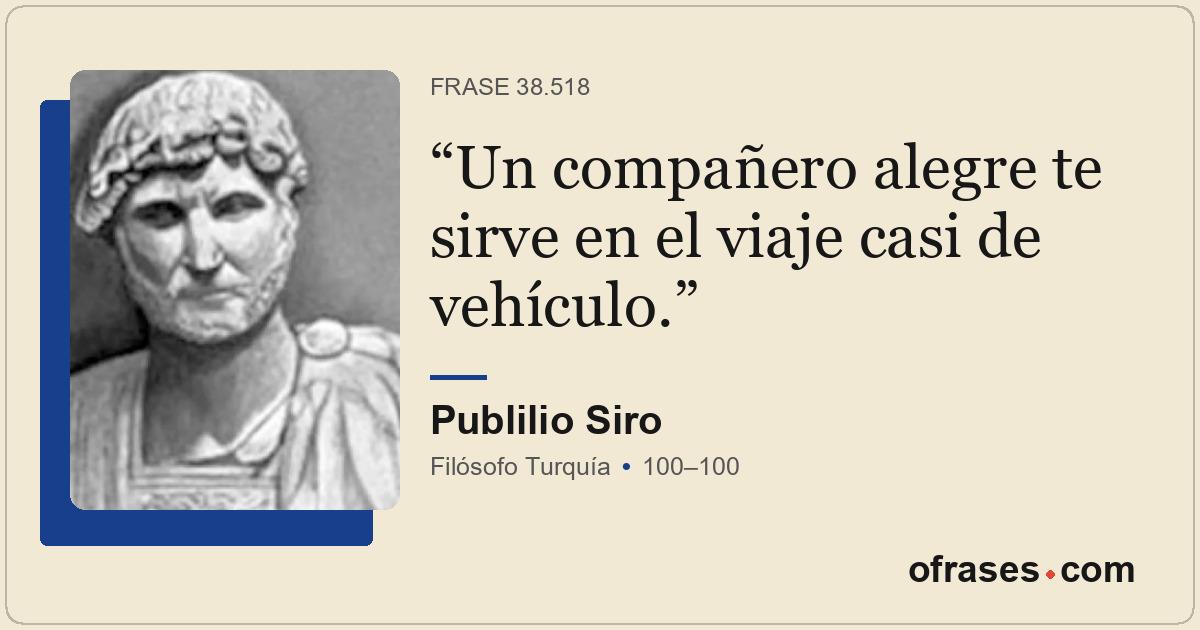 Un compañero alegre te sirve en el viaje casi de vehículo.