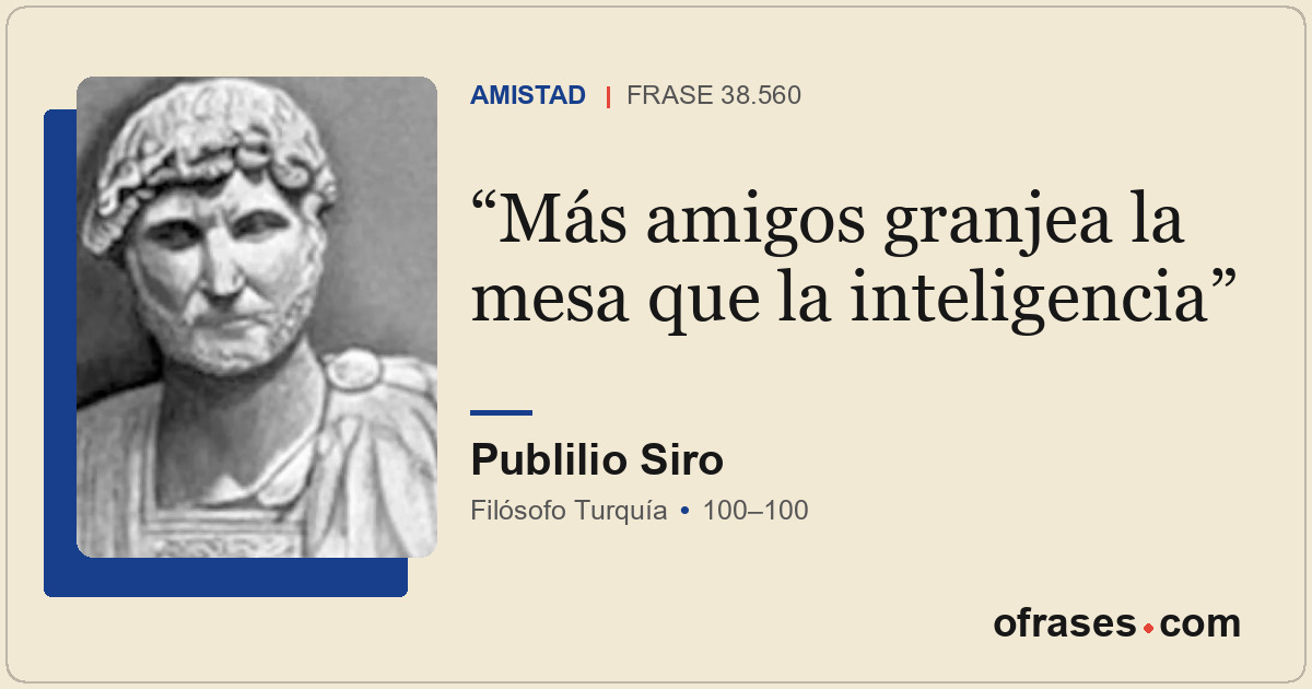 Más amigos granjea la mesa que la inteligencia