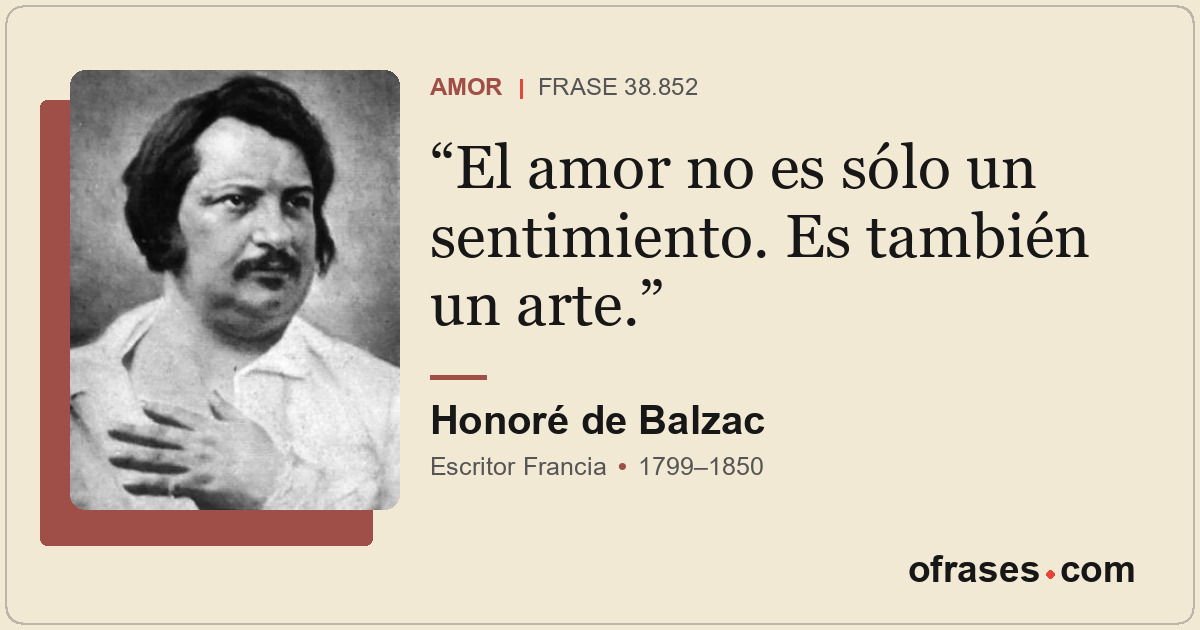 El amor no es sólo un sentimiento. Es también un arte.