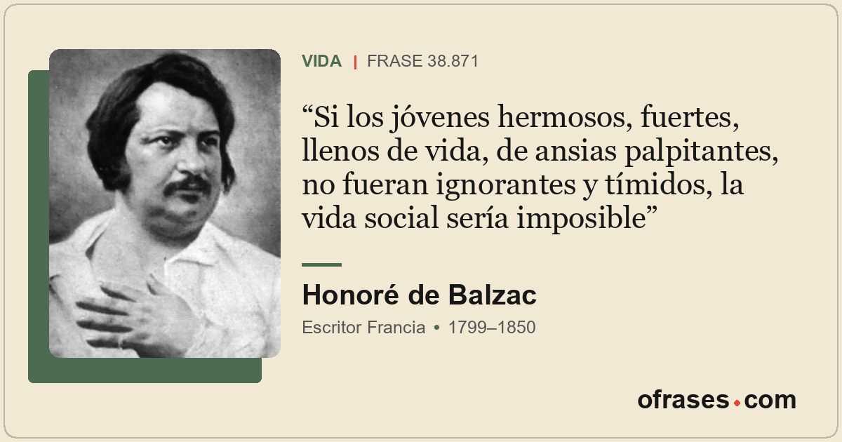 Si los jóvenes hermosos, fuertes, llenos de vida, de ansias palpitantes, no fuer...