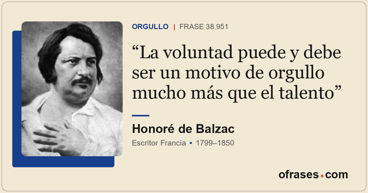 La voluntad puede y debe ser un motivo de orgullo mucho más que el talento