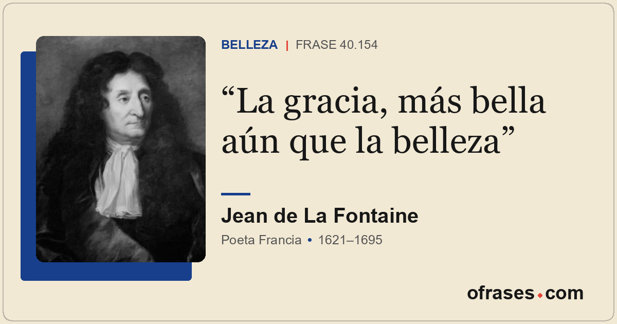 La gracia, más bella aún que la belleza