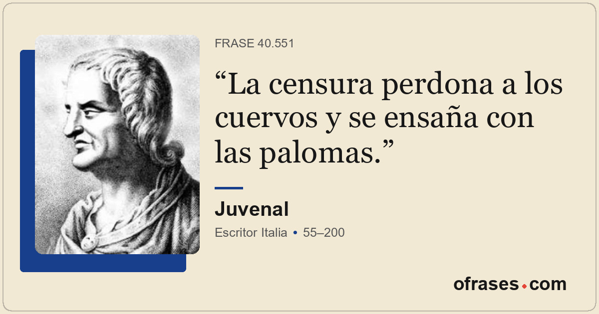 La censura perdona a los cuervos y se ensaña con las palomas.